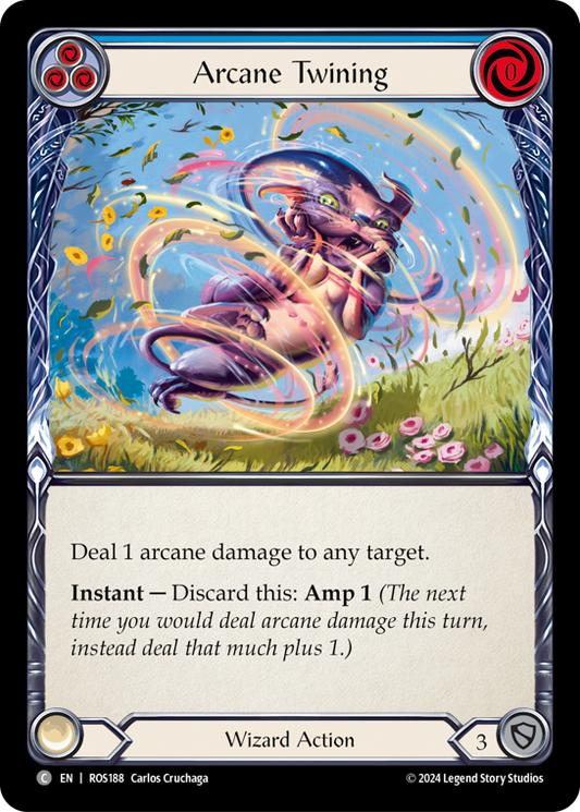 【ROS188/EN】Arcane Twining/秘術の交錯[Blue]