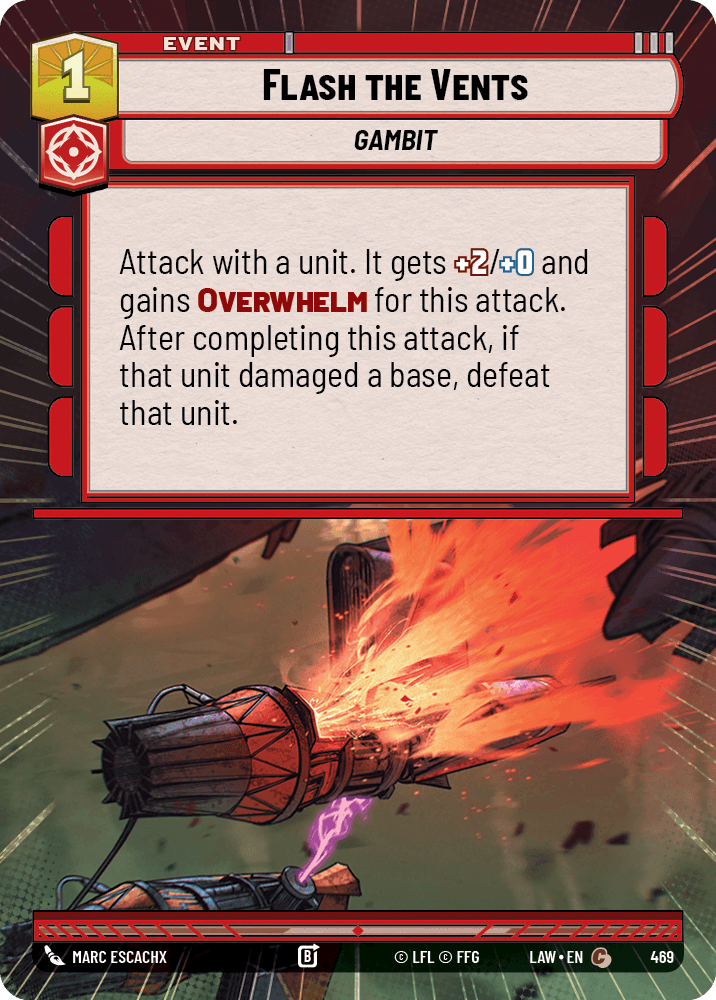 【LAW469/EN】Flash the Vents (Hyperspace)
