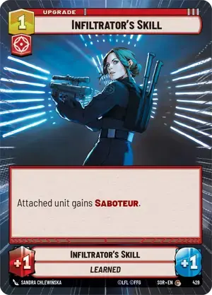 【SOR429/EN】Infiltrator's Skill (HYPERSPACE)