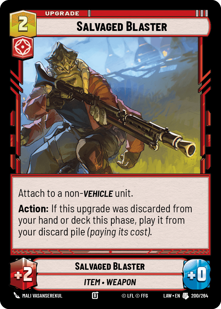 【LAW200/EN】Salvaged Blaster