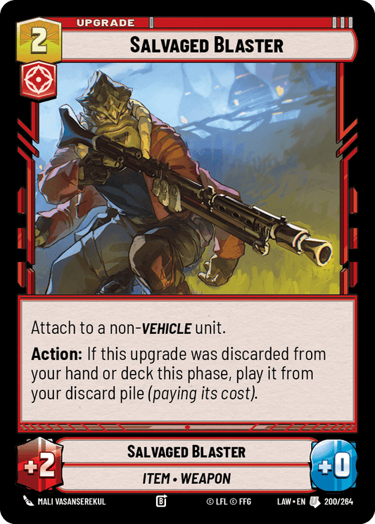 【LAW200/EN】Salvaged Blaster