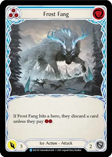【ELE150/EN】Frost Fang[Blue]