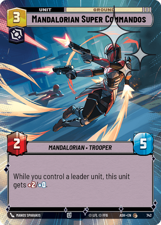 【ASH742/EN】Mandalorian Super Commandos (Hyperspace/Foil)