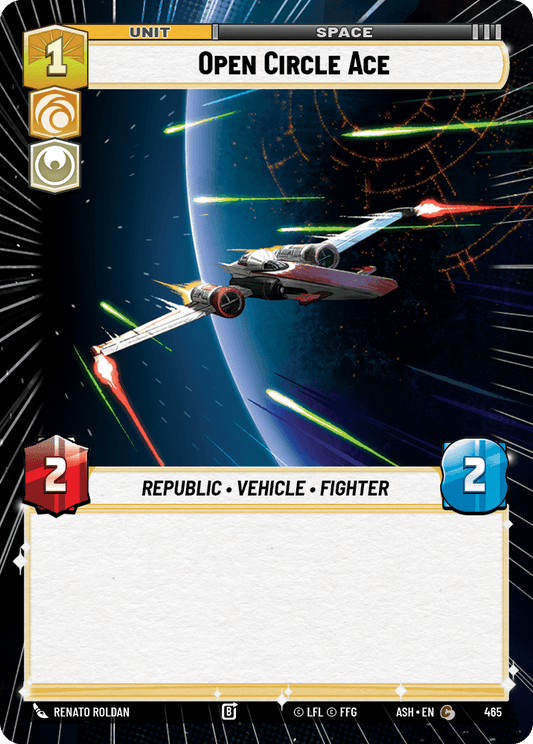 【ASH465/EN】Open Circle Ace (Hyperspace)