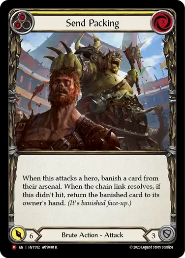 【傷あり特価】【HVY012/EN/RF】Send Packing/斬首