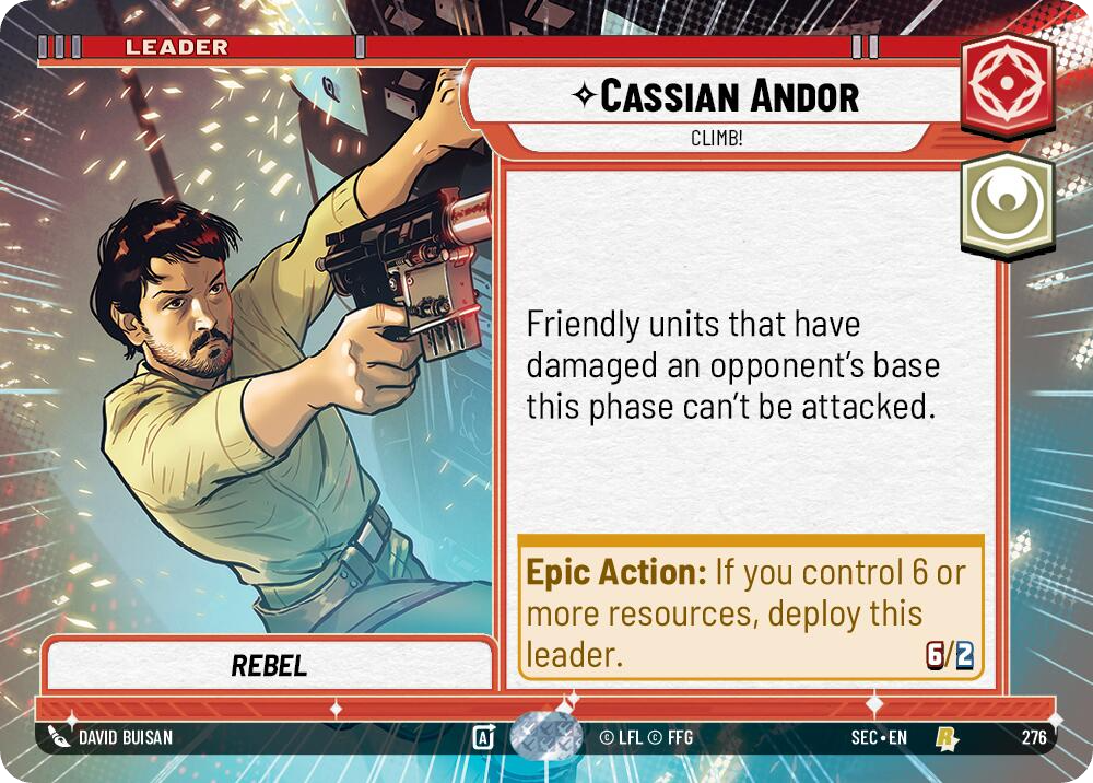 【SEC0276/EN】Cassian Andor - Climb! (Hyperspace)