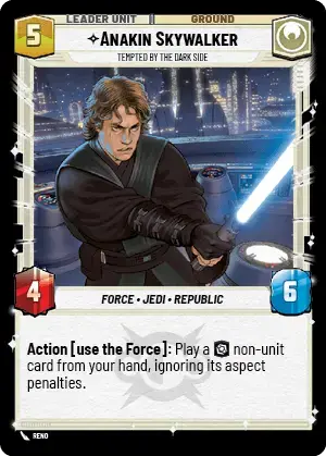 【LOF018/EN】Anakin Skywalker - Tempted by the Dark Side