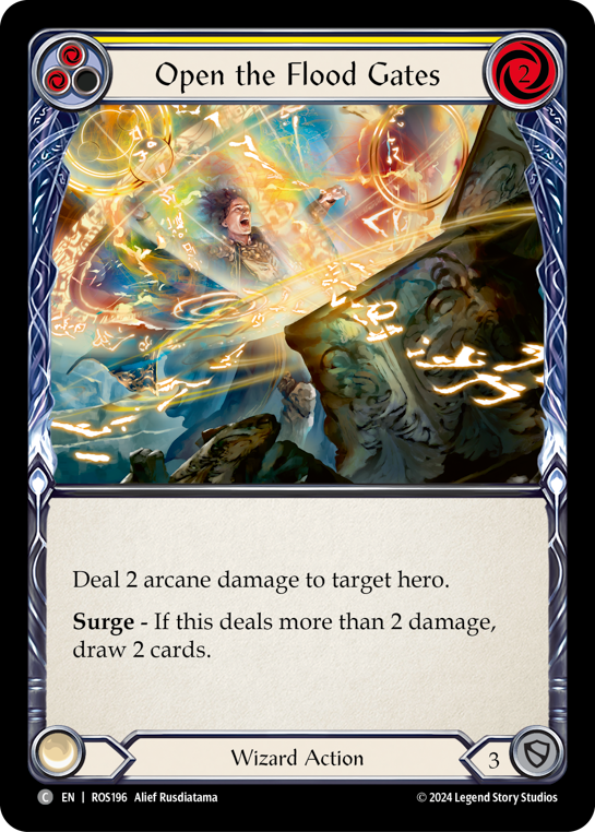【ROS196/EN/RF】Open the Flood Gates/関門の解放[Yellow]