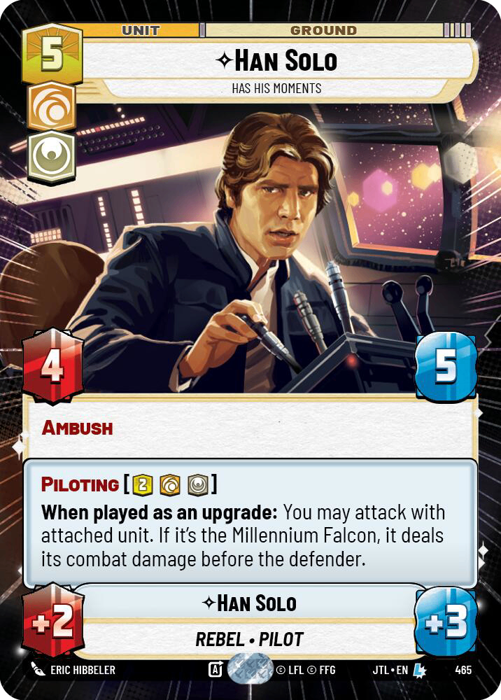 【JTL465/EN】Han Solo - Has His Moments (Hyperspace)