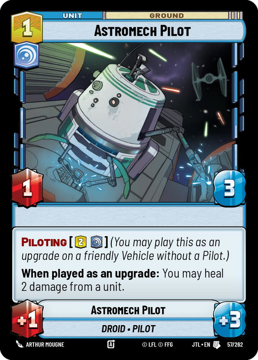 【JTL555/EN】Astromech Pilot(Foil)