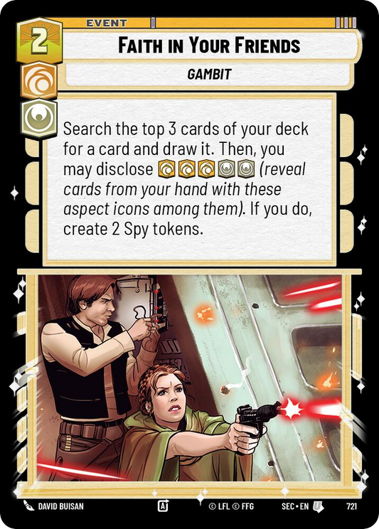 【SEC0721/EN】Faith in Your Friends (Foil)
