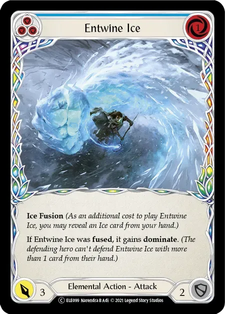 【U-ELE099/EN】Entwine Ice[Blue]