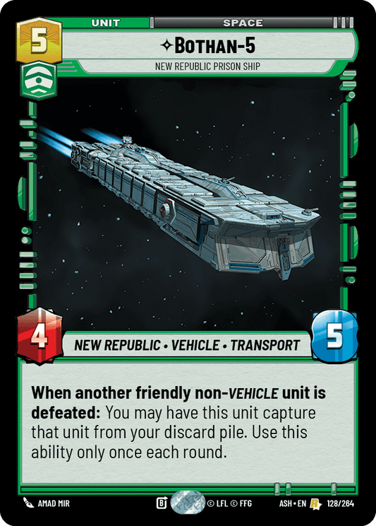 【ASH128/EN】Bothan-5 - New Republic Prison Ship