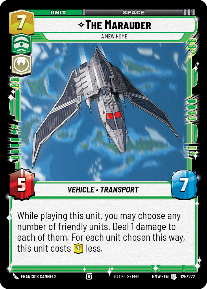 【HMW125/EN】The Marauder - A New Home