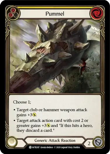 【U-WTR207/EN/RF】Pummel[Yellow]