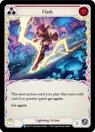【ELE177/EN】Flash[Red]