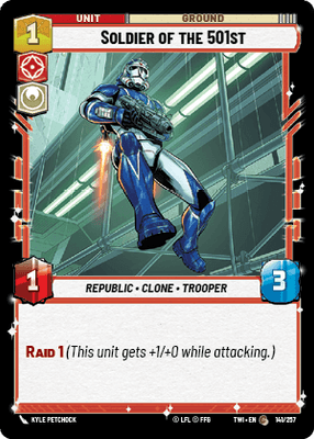 【TWI141/EN】Soldier of the 501st(FOIL)