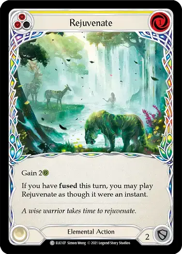 【ELE107/EN】Rejuvenate[Yellow]