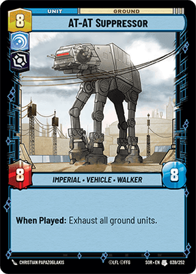 【傷あり特価】【SOR039/EN】AT-AT Suppressor