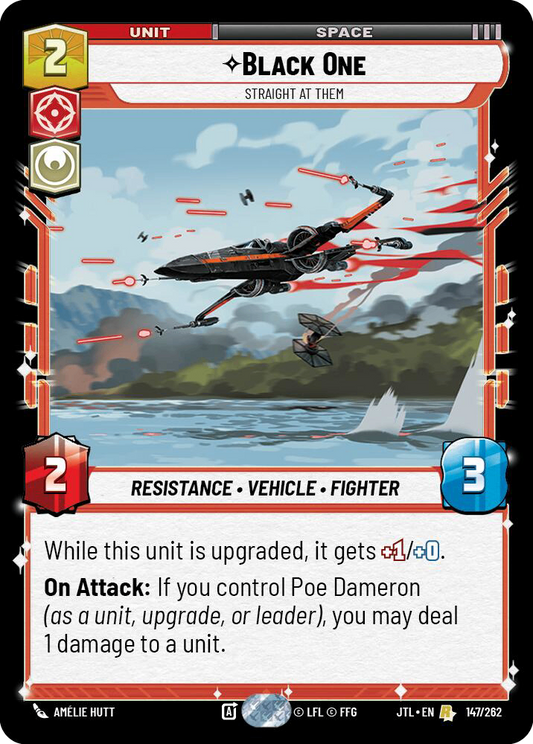 【JTL147/EN】Black One - Straight At Them