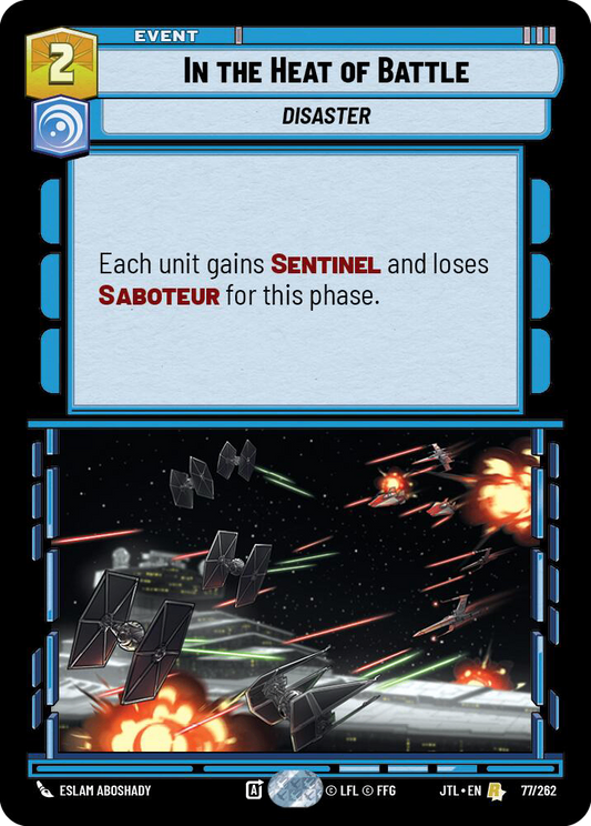 【JTL575/EN】In the Heat of Battle(Foil)