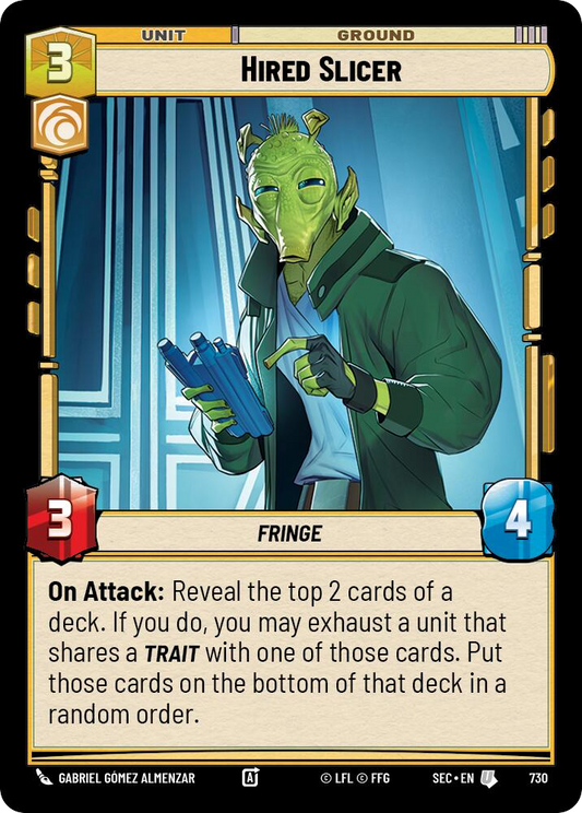 【SEC0730/EN】Hired Splicer (Foil)