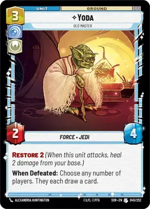 【SOR045/EN】Yoda - Old Master(FOIL)