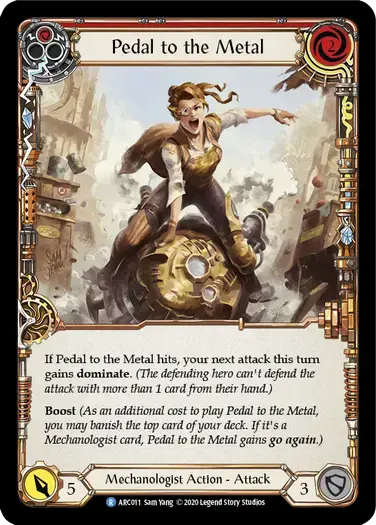 【U-ARC011/EN】Pedal to the Metal[Red]
