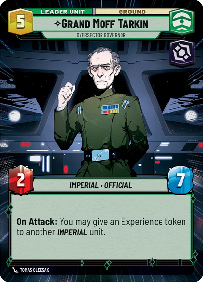 【SOR274/EN】Grand Moff Tarkin - Oversector Governor (HYPERSPACE)