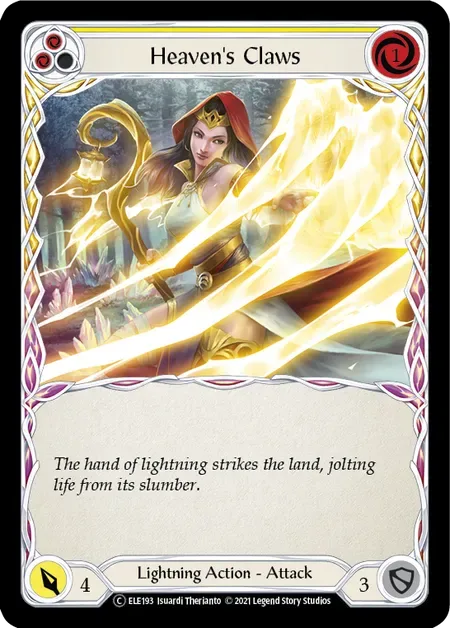 【U-ELE193/EN】Heaven's Claws[Yellow]