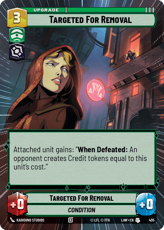 【LAW405/EN】Targeted For Removal (Hyperspace)