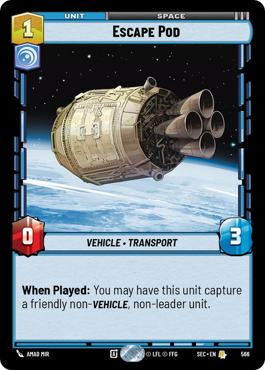 【SEC0566/EN】Escape Pod (Foil)
