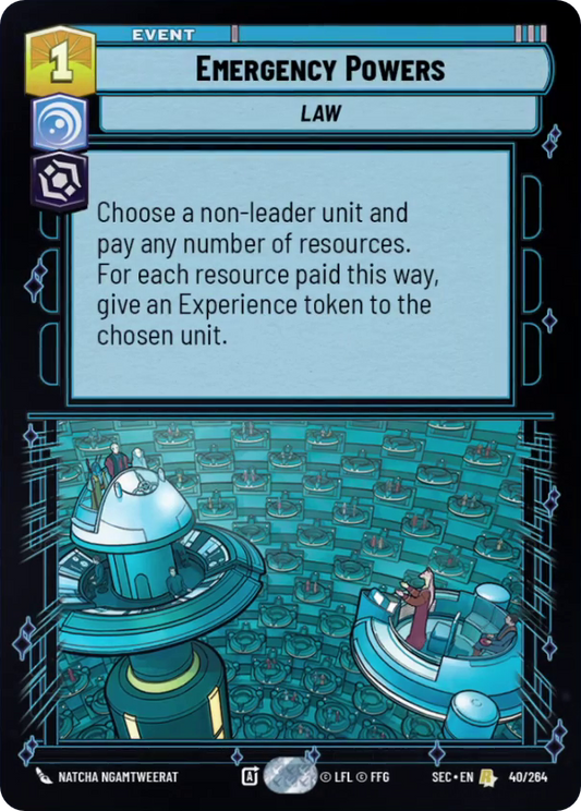 【SEC0040/EN】Emergency Powers