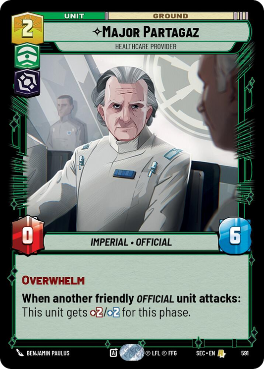 【SEC0591/EN】Major Partagaz - Healthcare Provider (Foil)