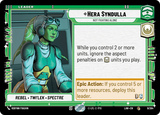 【LAW009/EN】Hera Syndulla - Not Fighting Alone