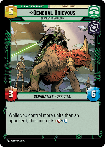 【HMW008/EN】General Grievous - Separatist Warlord