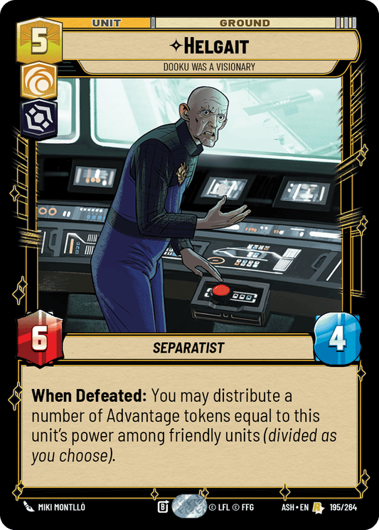 【ASH195/EN】Helgait - Dooku Was a Visionary