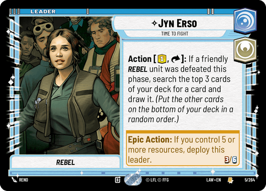 【LAW005/EN】Jyn Erso - Time to Fight