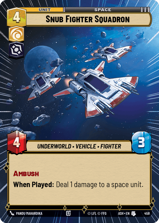 【ASH458/EN】Snub Fighter Squadron (Hyperspace)