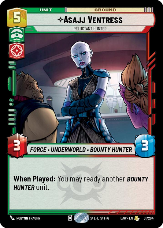 【LAW061/EN】Asajj Ventress - Reluctant Hunter
