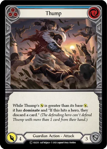 【U-ELE211/EN】Thump[Blue]