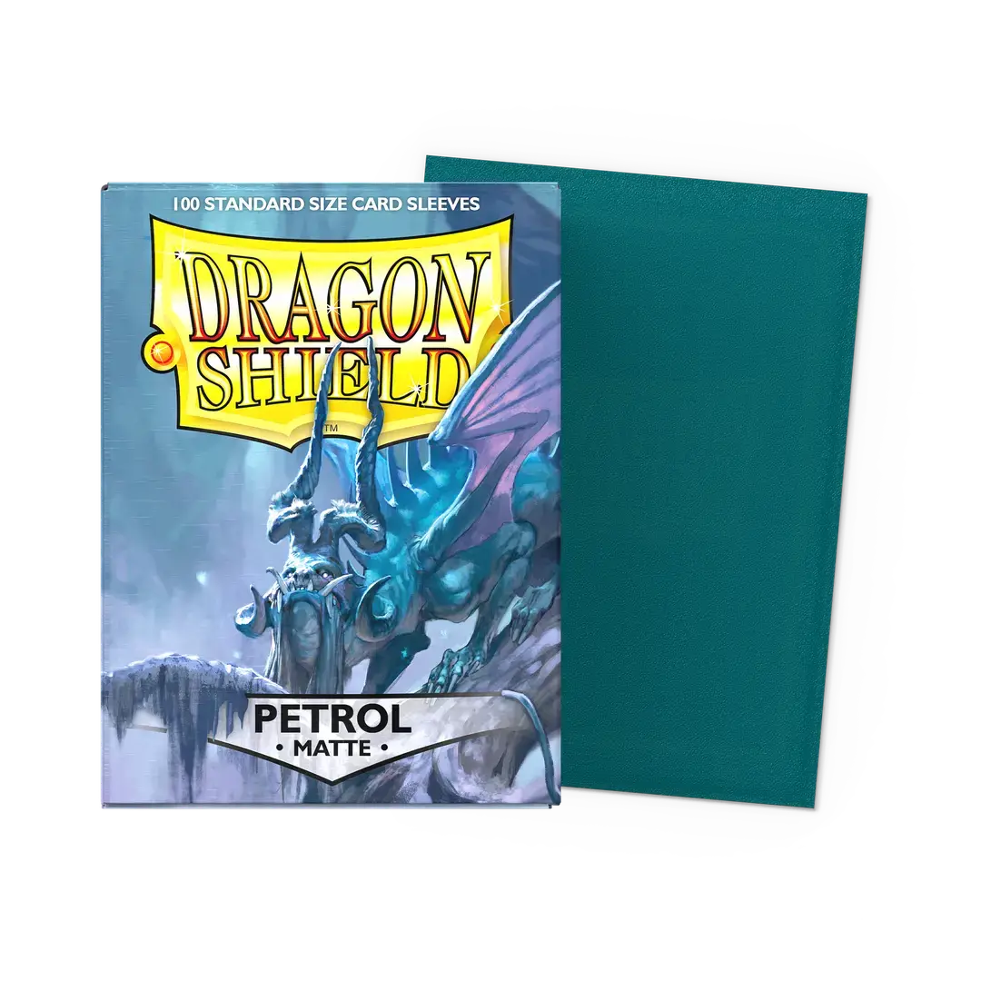 【Dragon Shield】Matte - PETROL(スタンダードサイズ/100枚入り)※配送方法はゆうパックをご選択ください