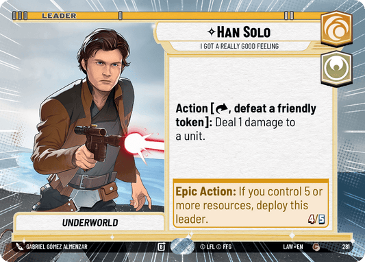 【LAW281/EN】Han Solo - I Got a Really Good Feeling (Hyperspace)