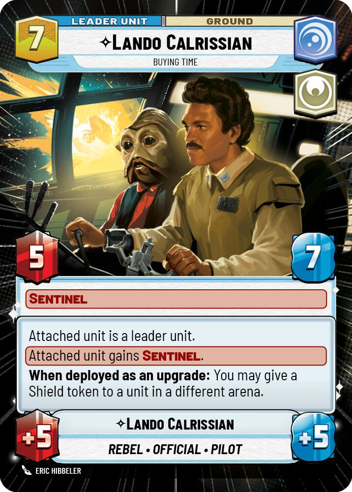 【JTL265/EN】Lando Calrissian - Buying Time(Hyperspace)