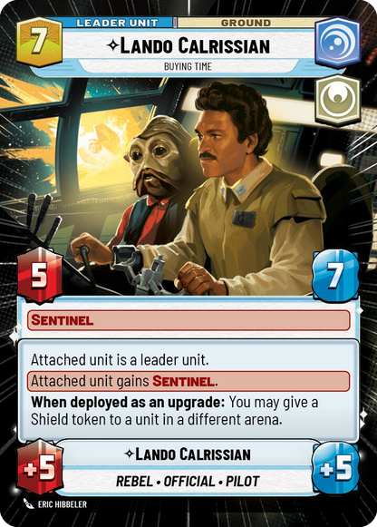 【JTL265/EN】Lando Calrissian - Buying Time(Hyperspace)