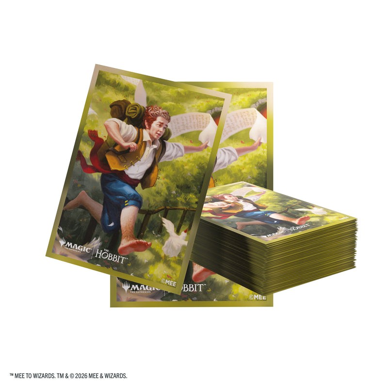 【GAMEGENIC】Magic: The Gathering | The Hobbit Premium Art Sleeves - On an Adventure※配送方法はゆうパックをご選択ください