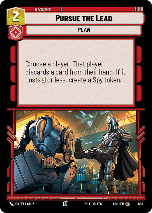 【SEC0688/EN】Pursue the Lead (Foil)