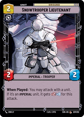 【SOR227/EN】Snowtrooper Lieutenant