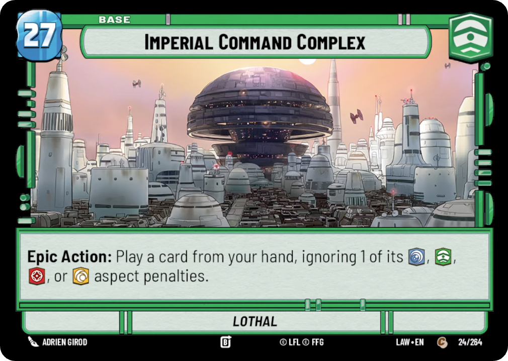 【LAW024/EN】Imperial Command Complex