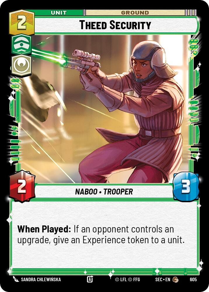 【SEC0605/EN】Theed Security (Foil)